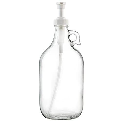 Bottiglia dispenser pompa - , in